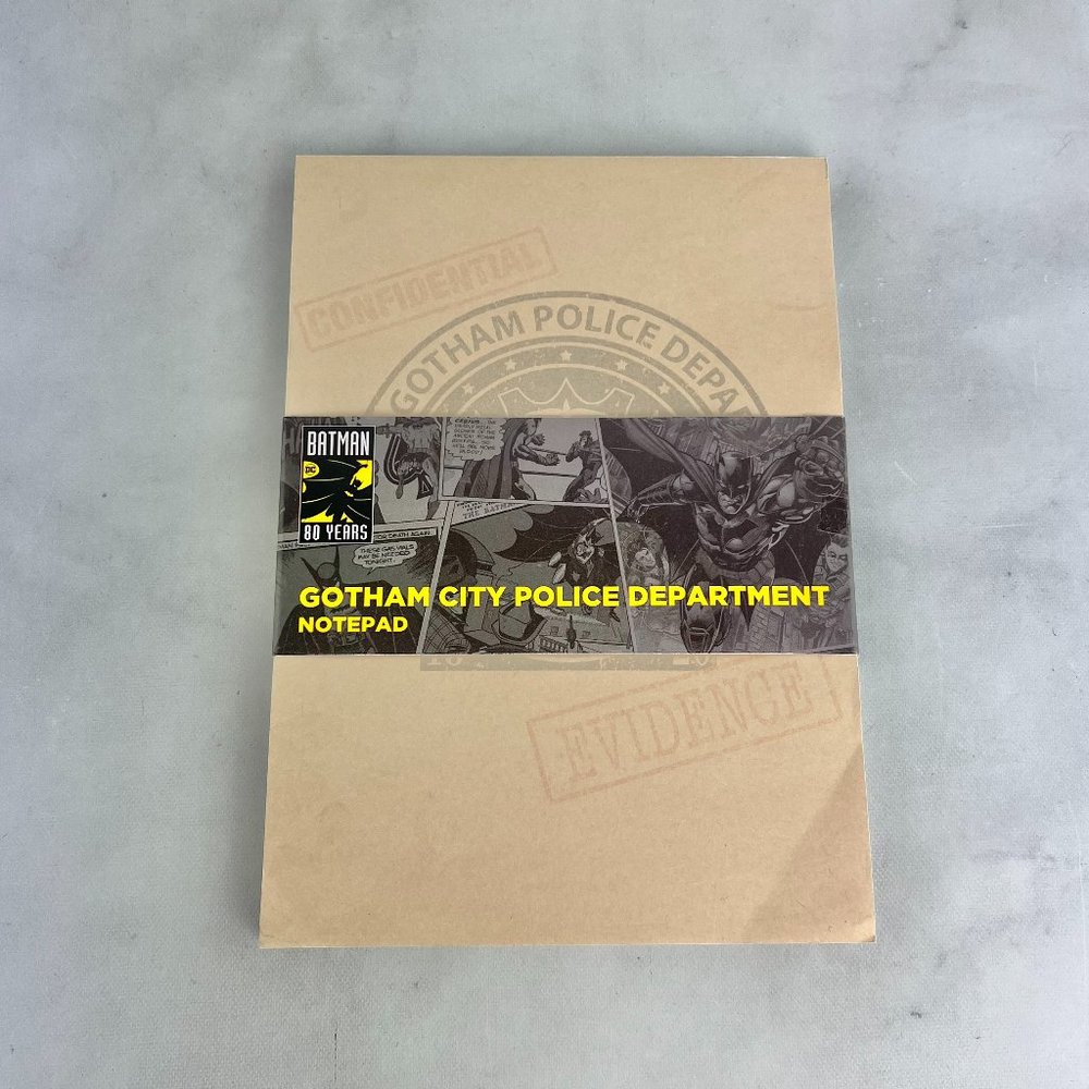 DC Comics Batman Gotham City Police Department Notepad
